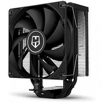 Hummer H-224 Noir -NXHUMMERH224NOIR - Ventlador CPU PMW, compatible con AMD&Intel, diseño elegante y minimalista, ventilador 120mm, color negro