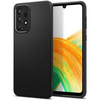 Funda Flexible Spigen Liquid Air para Samsung Galaxy A33 5G - Color Negro