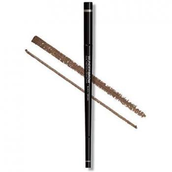 WUNDER2 DUAL BROW LINER Makeup Eyebrow Pencil Black / Brown With Angled Tip and Ultra Fine Tip Dual Precision Brow Liner Eye Brow Make Up