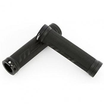 MSC Bikes GRIP01 Puños blocantes, Negro/Black, 130 mm