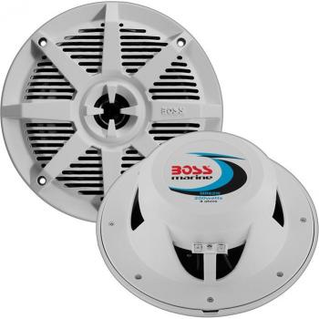 BOSS AUDIO MR62W 6.5 INCH 2-way Coaxial Marine Speaker 200w White