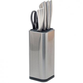 Set de cuchillos de acero inoxidable con tijeras - 5 piezas