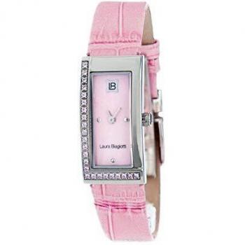 Laura Biagiotti Women's Quartz Watch LB0011S-03Z (16mm) Pink Leather Band