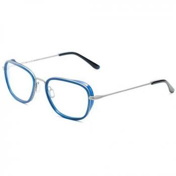 Vuarnet VL1804 0003 Men's Eyeglasses Blue Size 54 - Frame Only with Blue Light Block Available