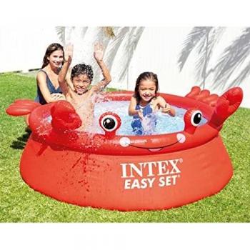 INTEX Happy Crab Aufblasbarer Pool Easy Set 183x51 cm