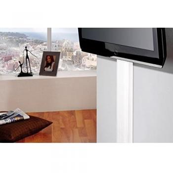 VCM Lago 25 Weiß-Sistema de canaleta de Cables, Color Blanco, Aluminio