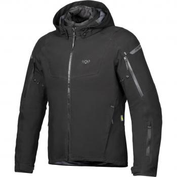 Ixon Chaqueta textil de motocicleta Burning Negra