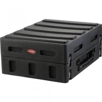 SKB 1SKB19-R1400 carruaje Segura Roto-moldeado 14U Mixer Carcasa Slanted para SKB19-REX6 - Negro