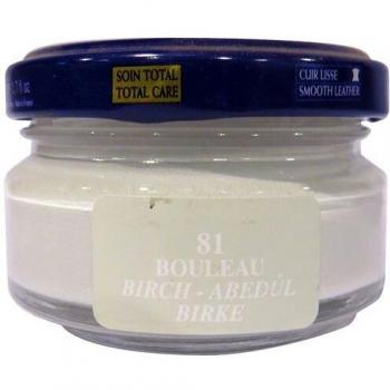 Saphir Beauté du Cuir Birch Grey Cream Shoe Polish 50ml Jar