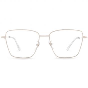 Retrosuperfuture NUMERO 98 AKG Armazones para Hombre Plateadas con Lentes Recetadas de 54 mm en color Silver