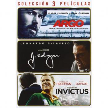 Pack Argo +  J. Edgar + Invictus [DVD]
