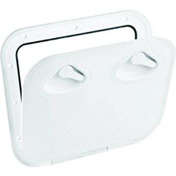 Nuova Rade Trappe d'accès Mid Line Avec serrure, Couleur Blanche, 380x380mm