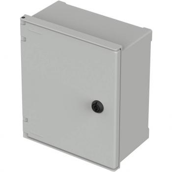Bopla Caja de pared Polysafe de Poliéster Reforzado con Fibra de Vidrio Gris claro, 300 x 250 x 140mm, IP66