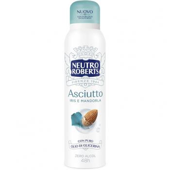 Neutro Roberts Iris and Almond Dry Spray Deodorant 150ml with 48-Hour Effect
