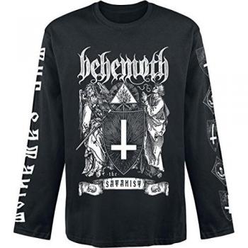BEHEMOTH THE SATANIST LONGSLEEVE TS XL, Black, X-Large