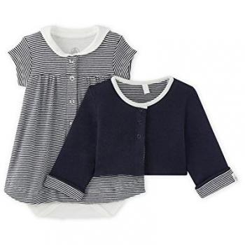 Petit Bateau Cardigan 27095, Conjunto de Ropa para Bebés, Mehrfarbig