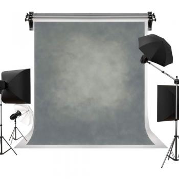 Kate 8X8ft/2.5x2.5m Foto de Fondo Gris Microfibra Resumen Fondos sin Costura para fotografía Estudio de recién Nacido