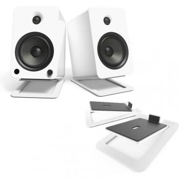 Kanto S6 Desktop Speaker Stands for YU6 / TUK (White / Pair)