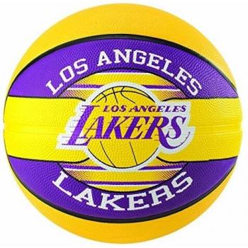 Spalding NBA Team L.A. Lakers 83-510Z Balón de baloncesto, Multicolor, 7