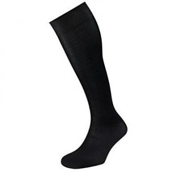 EJECUTIVO Calcetines Algodón Largos. Pack de 3 pares. Talla Unica. Color NEGRO