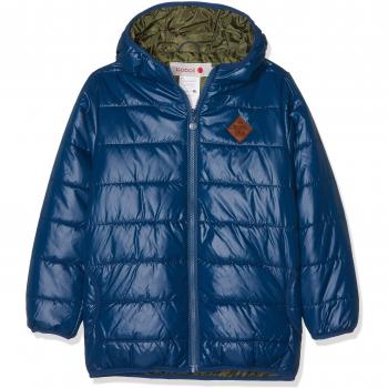 boboli Technical Fabric Parka For Boy, Abrigo para Niños, Azul