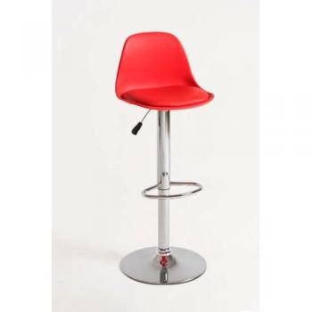 Pack 2 Taburetes Tulipa Rojo en Polipiel