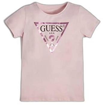 Metallic Triangle Logo T-Shirt for Girls
