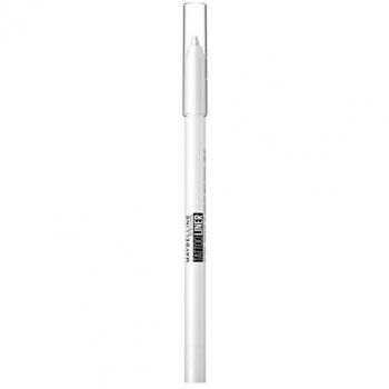 Maybelline Tattoo Eyeliner Gel Pencil 970 Polished White, gel eye pencil, long-lasting, quick drying, shade: Polished White, weight: 1.3 g