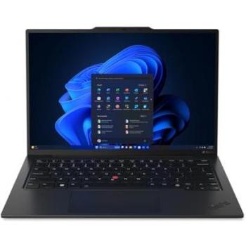 Portátil Lenovo ThinkPad X1 Carbon Gen 12, Intel Core Ultra 7 155U, 16GB RAM, 512GB SSD, pantalla de 14, Windows 11 Pro, teclado QWERTY Español