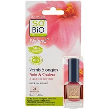 Esmalte de Uñas 03 Rosa Romántico - So'Bio 10 ml