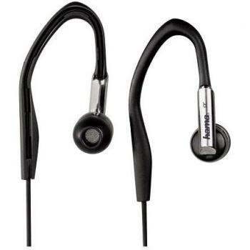 Hama 56280 - Auriculares de clip, negro