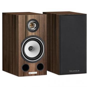 Triangle Comete EZ Hi-Fi Bookshelf Speakers - Chestnut Finish, Pair