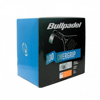 Caja 100 Overgrip Bullpadel Hac Naranja - Caja compuesta de 100 unidades