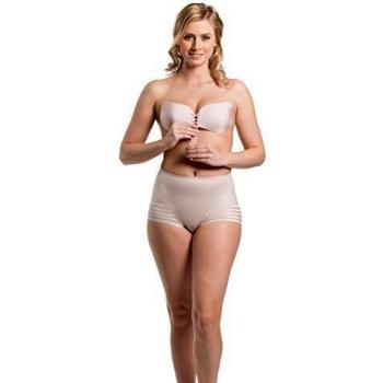 Sujetador adhesivo Va-Va-Voom de MAGIC Bodyfashion, rosa, talla C, con cordones frontales