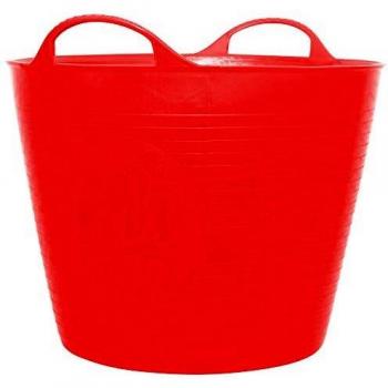 Decco Ltd SP26R Cubo Flexible, Rojo, 26 litros