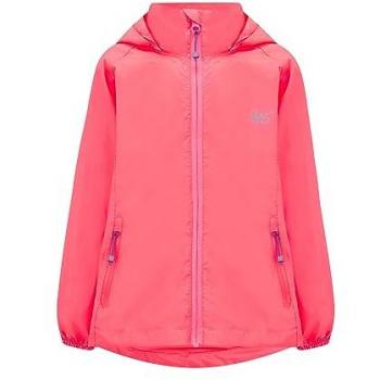 Neon Watermelon Mini Packable Waterproof Jacket for Kids - Size 2-4 Years