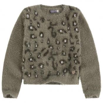 Canada House Jersey Leopard niña, Talla 8A/Y