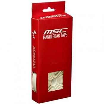 MSC Bikes CGLWH Cinta de Manillar, Blanco/White, Talla Única
