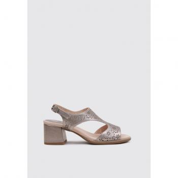Callaghan 29214 Sandalia de Tacón Mujer Metalizado, Talla 38, Color Metalizado