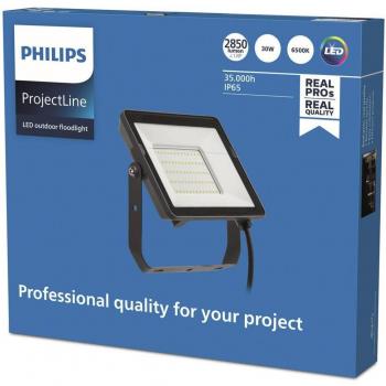 Philips ProjectLine Floodlight LED Foco Proyector 30W 6500K IP65 2850lm 911401864384