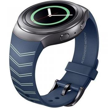 Samsung ET-SRR72MNEGWW - Correa para smartwatch Samsung Gear S2 Sport, diseño Mendini, color azul marino