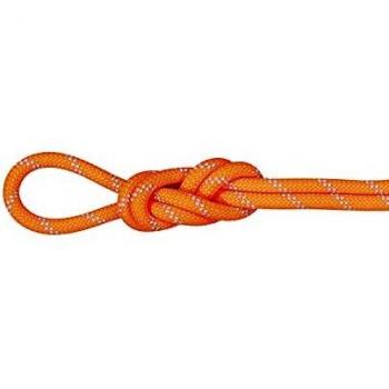 Mammut Alpine Dry 9.5 mm Single Climbing Rope - Safety Orange, 70 m