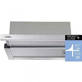 Sauber - Campana Telescópica SCTC60B - Ancho 60 cm - Blanca
