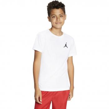 Camiseta Jordan Kids Blanca - Corte Clásico - Tejido Suave - Jumpman Air Jordan