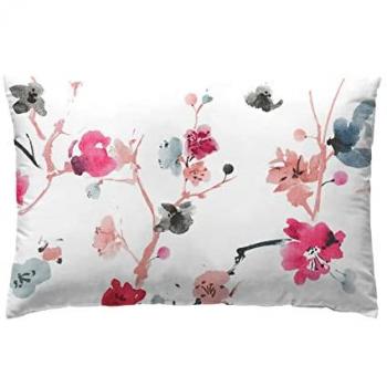 Funda de Almohada Cerenes 50x80 cm, Algodón 200 Hilos - Pack de 2 Unidades