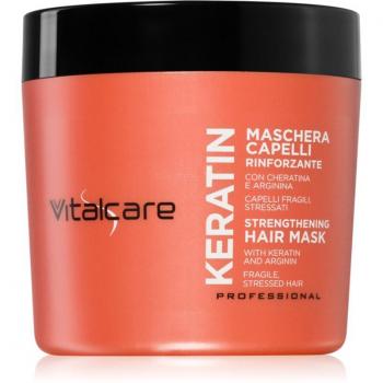 Mascarilla Capilar Fortalecedora Keratin con Queratina y Arginina para Cabello Fragilizados y Estresados, 500 ml