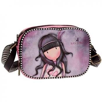 Gorjuss Jac of Hearts Bolso Bandolera, 23 cm, 3.13 litros, Rosa