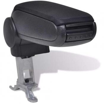 vidaXL Reposabrazos para Diferentes Modelos de Coche ABS Negro Apoyabrazos
