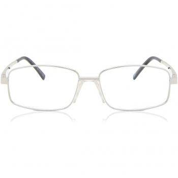Cuadrado Montuta completa Metálico Plateadas Armazones para Hombre - Gafas Anti-Azules - SmartBuy Collection