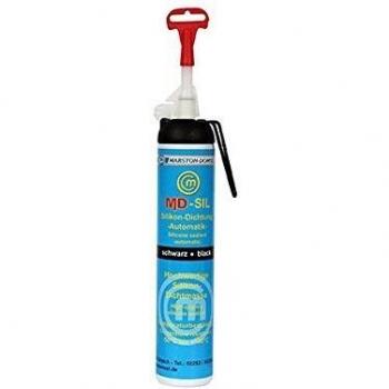 Cartucho Automático de Silicona Impermeable Marston Domsel 200 ml Negro